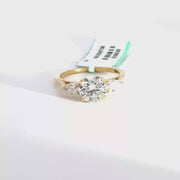 1.96 CTW Round-Cut Lab Grown Diamond Engagement Ring view 1