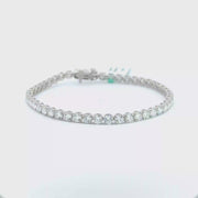 7.06 CTW Lab-Grown Diamond Tennis Bracelet view 1