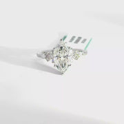 2.36 CTW Marquise-Cut Lab Grown Diamond Engagement Ring view 1