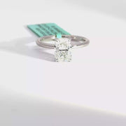 2.09 CTW Elongated Cushion-Cut Lab Grown Diamond Engagement Ring view 1