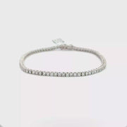 2.40 CTW Lab-Grown Diamond Tennis Bracelet view 1